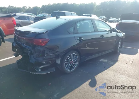 2022 Kia Forte Gt из США, поврежденный, VIN 3KPF44AC5NE494515